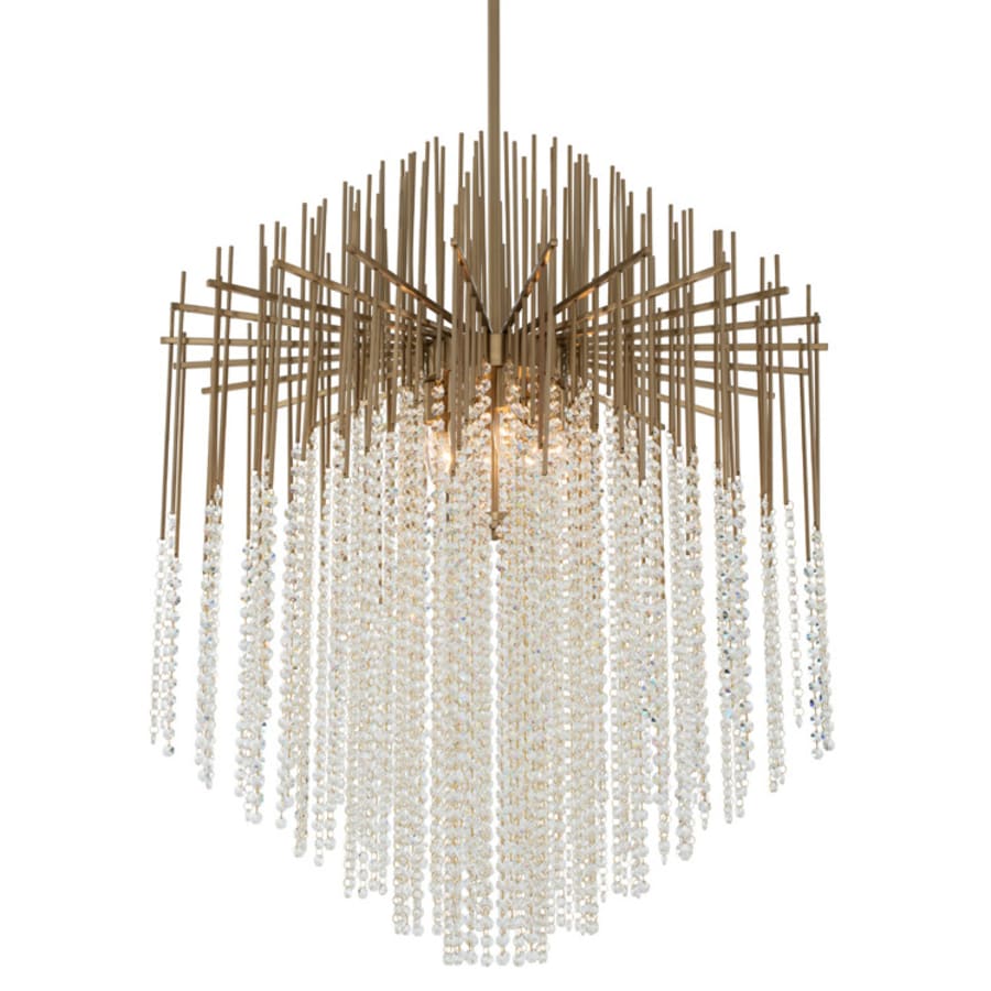 Allegri Estrella 8 Light 32" Wide Crystal Pendant
