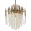 Allegri Estrella 8 Light 32" Wide Crystal Pendant