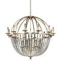 Allegri Pendolo 18 Light 44" Wide Crystal Chandelier