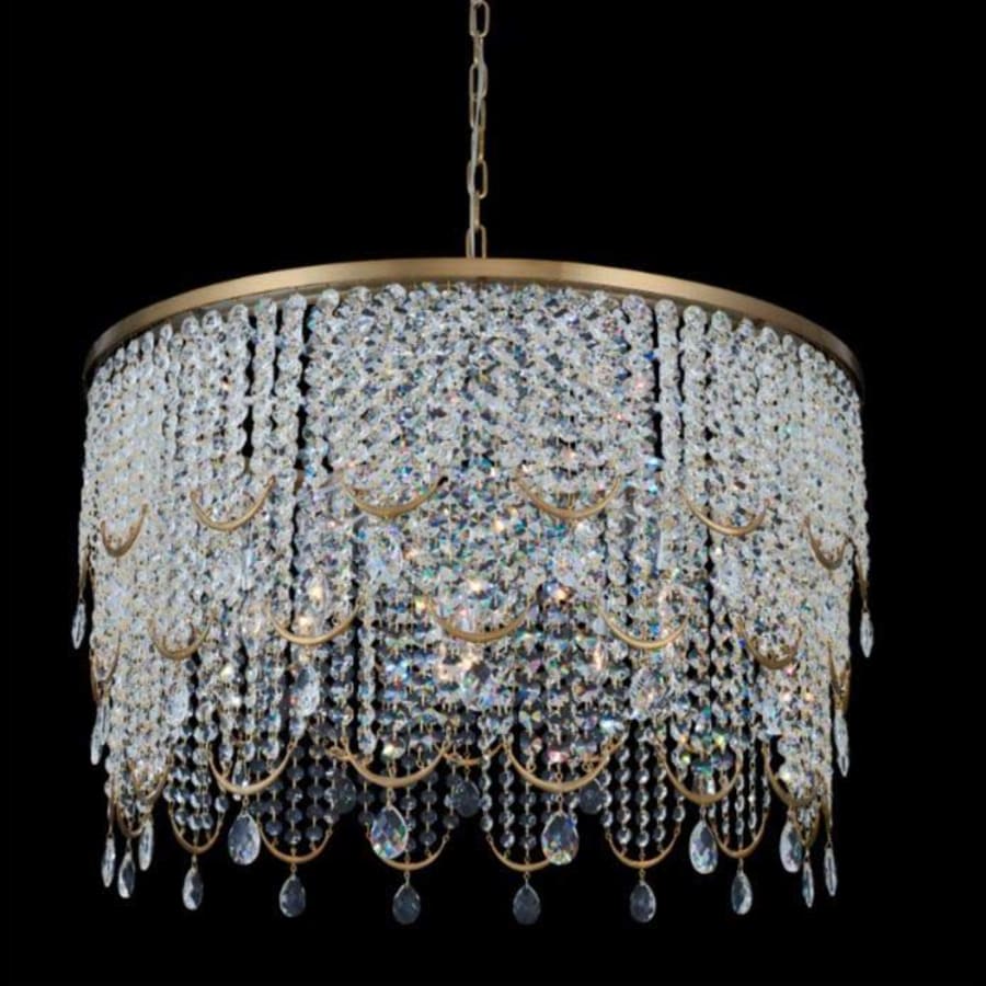 Allegri Vezzo 9 Light 36" Wide Crystal Pendant