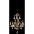Allegri Tulipani 6 Light 28" Wide Crystal Empire Chandelier