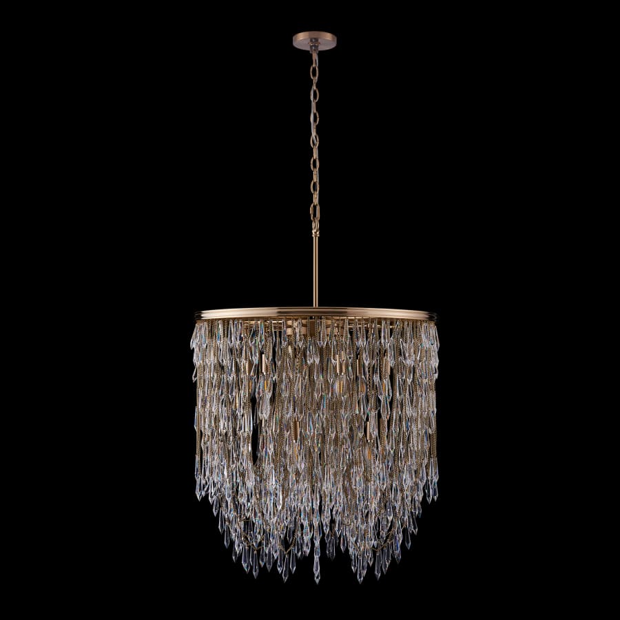 Allegri Frangia 12 Light 29" Wide Crystal Pendant