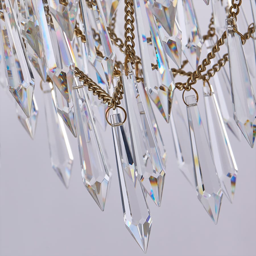 Allegri Frangia 12 Light 29" Wide Crystal Pendant