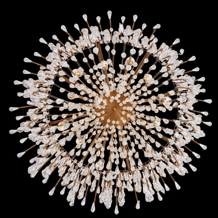 Allegri Frangia 12 Light 29" Wide Crystal Pendant