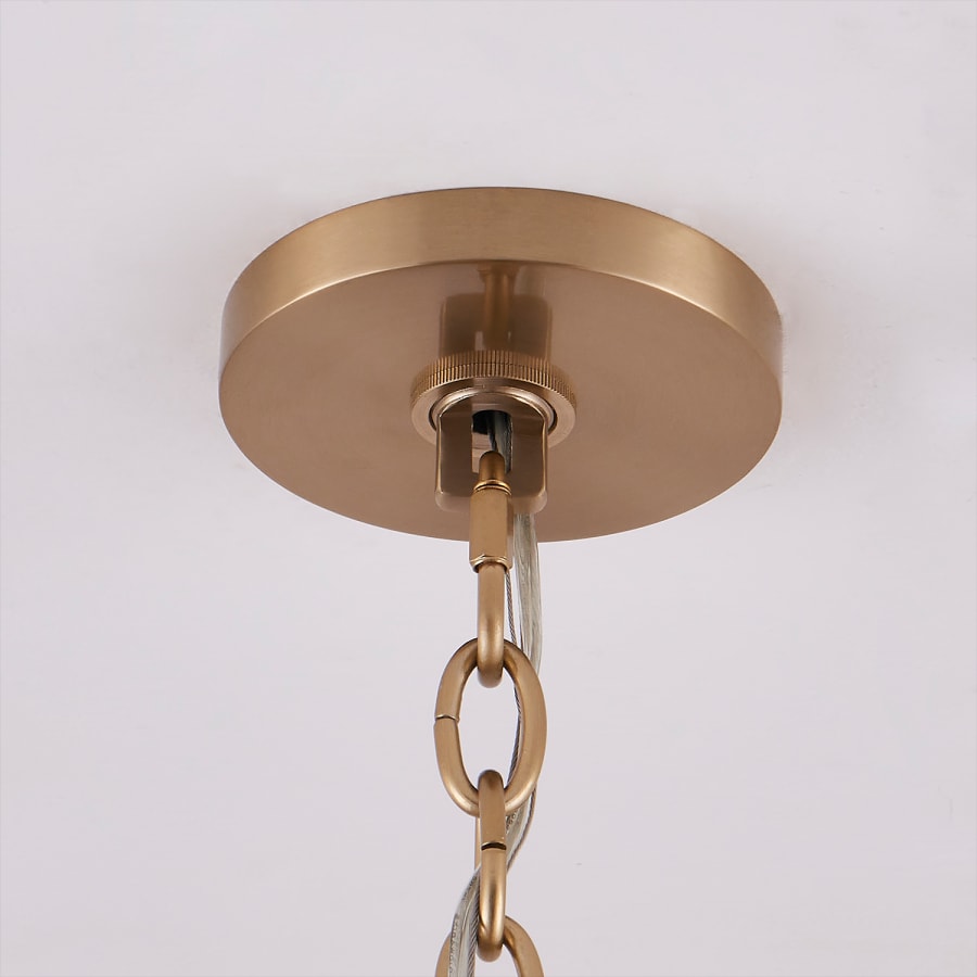 Allegri Frangia 18 Light 34" Wide Crystal Pendant