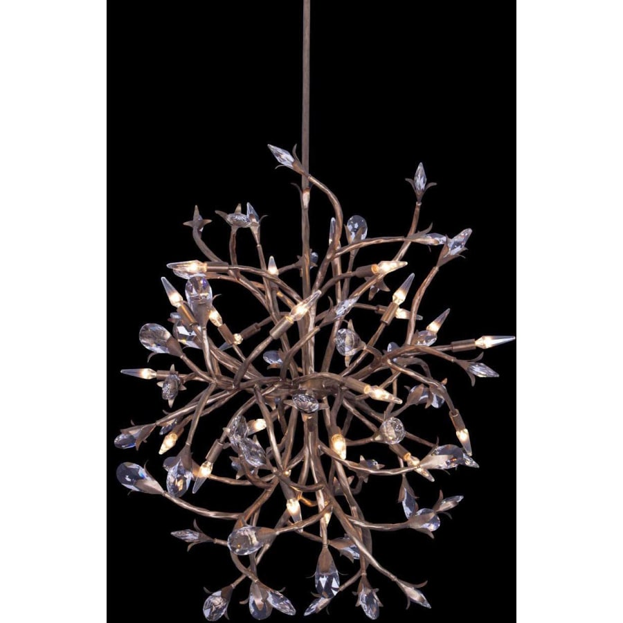 Allegri Fiore 16 Light 34" Wide Crystal Abstract Chandelier