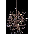 Allegri Fiore 16 Light 34" Wide Crystal Abstract Chandelier