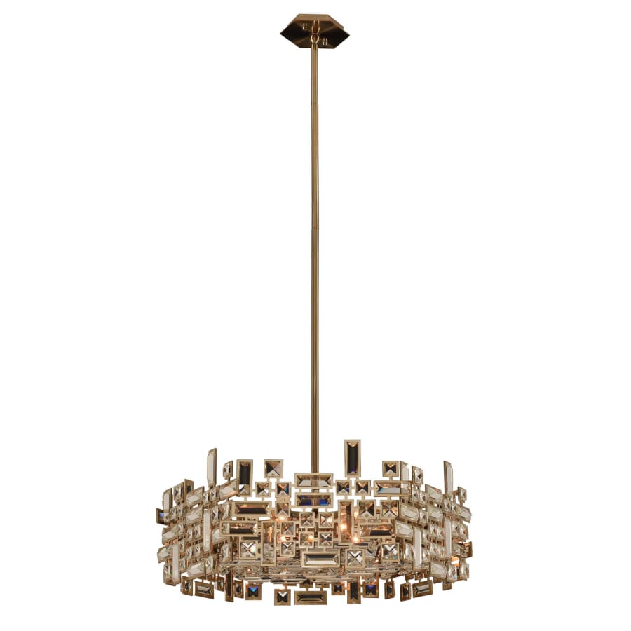 Allegri Vermeer 6 Light 24" Wide Crystal Pendant