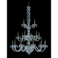 Allegri Shorecrest 21 Light 52" Wide Crystal Chandelier