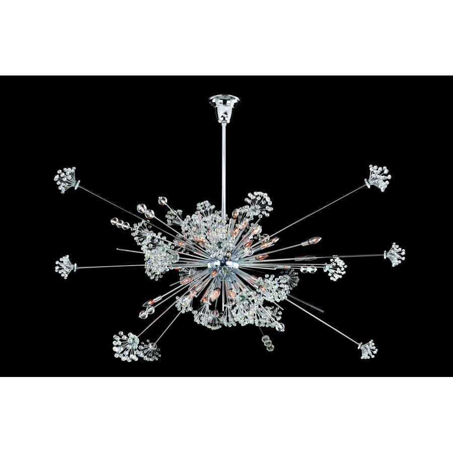 Allegri Constellation 46 Light 60" Wide Crystal Sputnik Chandelier
