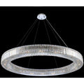 Allegri Rondelle 18 Light 60" Wide Crystal Pendant