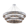 Allegri Rondelle 56 Light 72" Wide Crystal Ring Chandelier