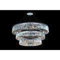 Allegri Quantum Rondelle 39 Light Three Tier Chandelier