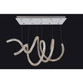 Allegri Ravina 10 Light 50" Wide LED Crystal Chandelier