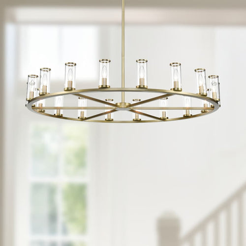 Alora Lighting Revolve 18 Light 47" Wide Taper Candle Chandelier