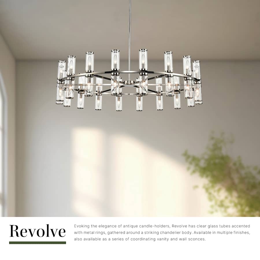 Alora Lighting Revolve 36 Light 47" Wide Taper Candle Chandelier
