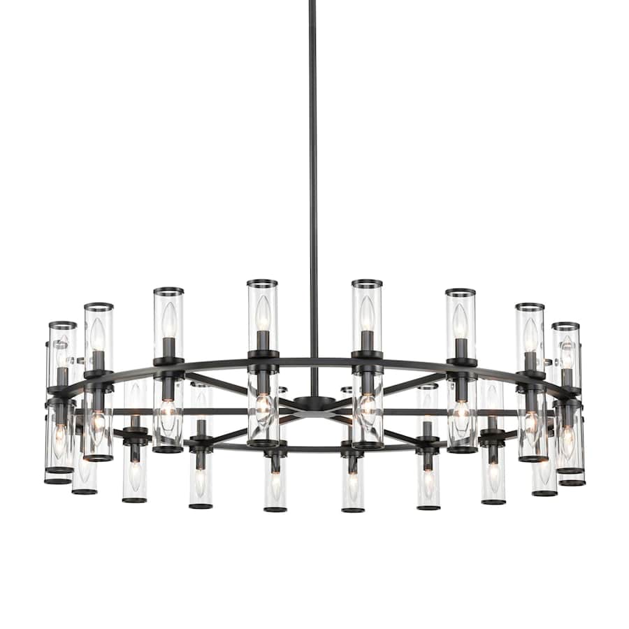 Alora Lighting Revolve 36 Light 47" Wide Taper Candle Chandelier