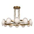 Alora Lighting Alonso 51" Wide LED Ring Chandelier