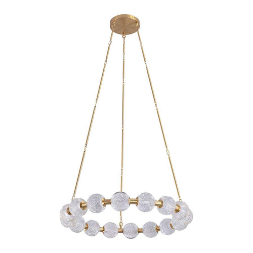 Alora Lighting Marni 33" Wide LED Ring Chandelier