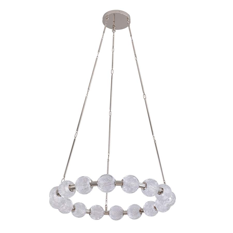 Alora Lighting Marni 33" Wide LED Ring Chandelier