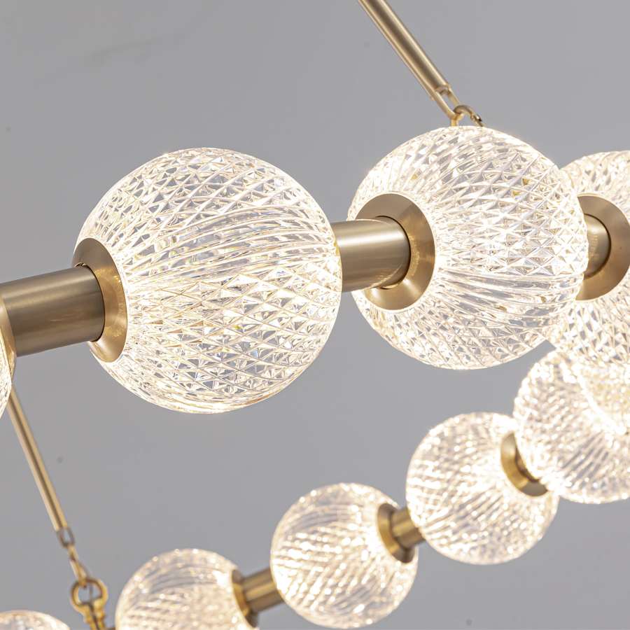 Alora Lighting Marni 33" Wide LED Ring Chandelier