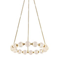 Alora Lighting Marni 33" Wide LED Ring Chandelier