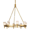 Alora Lighting Lucian 8 Light 37" Wide Ring Chandelier