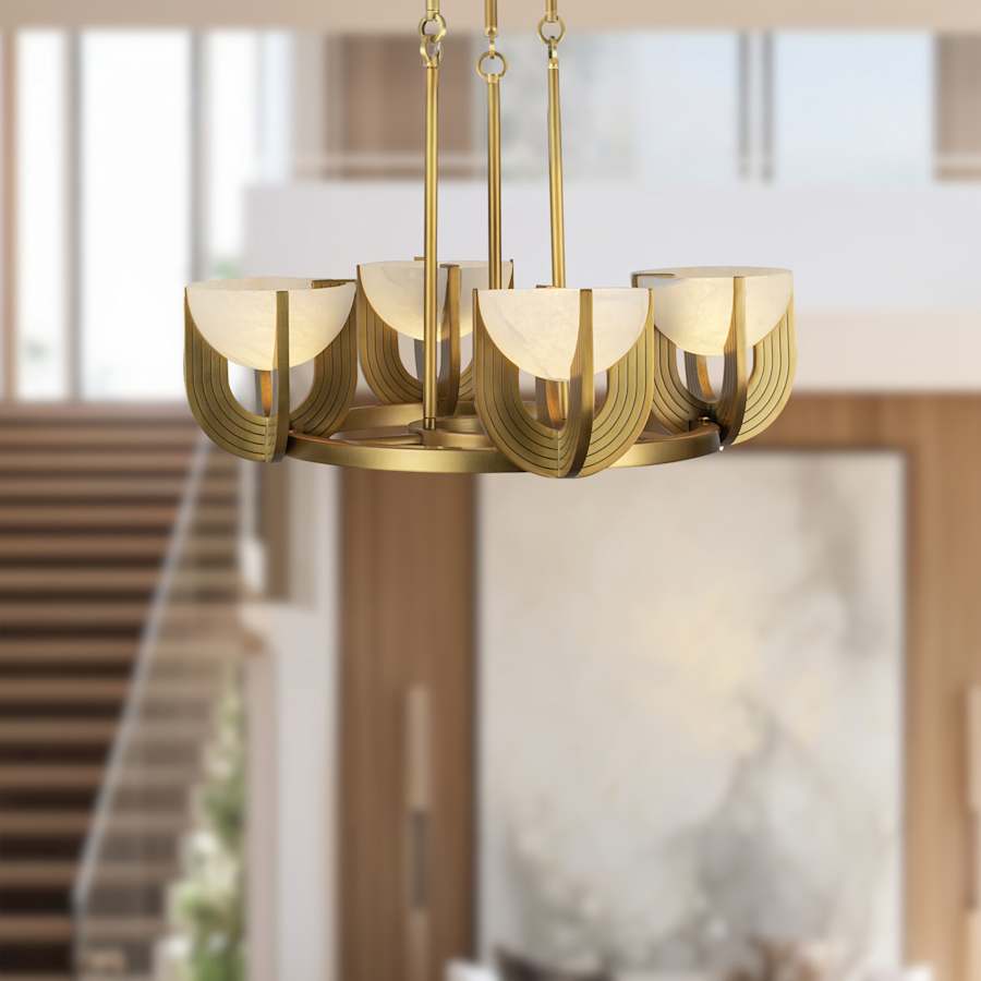 Alora Lighting Colette 23" Wide LED Ring Chandelier