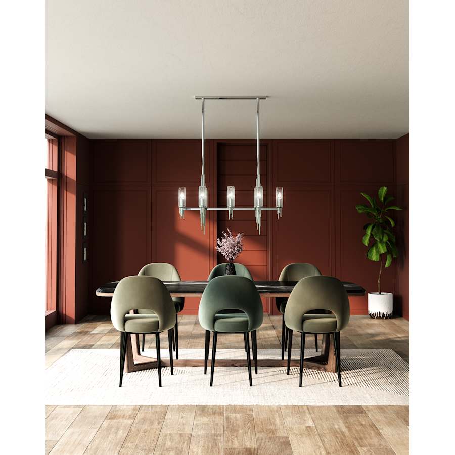 Alora Lighting Torres 38" Wide Linear Chandelier