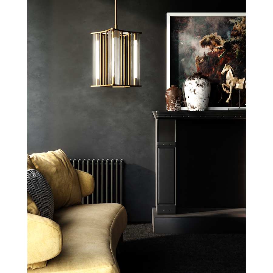 Alora Lighting Sabre 9" Wide LED Mini Pendant