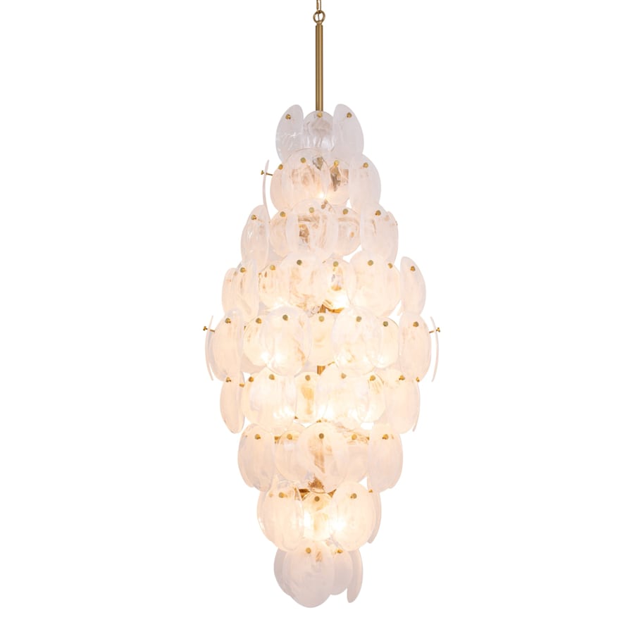 Artcraft Lighting Lily 15 Light 29" Wide Abstract Waterfall Chandelier
