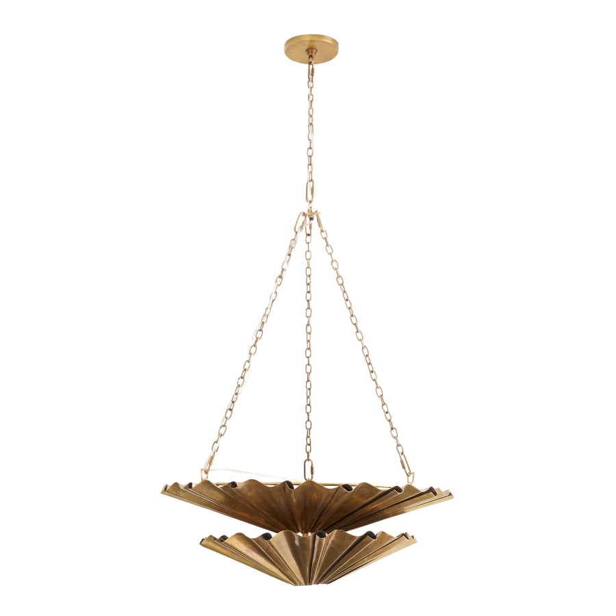 Arteriors Katya 9 Light 28" Wide Chandelier