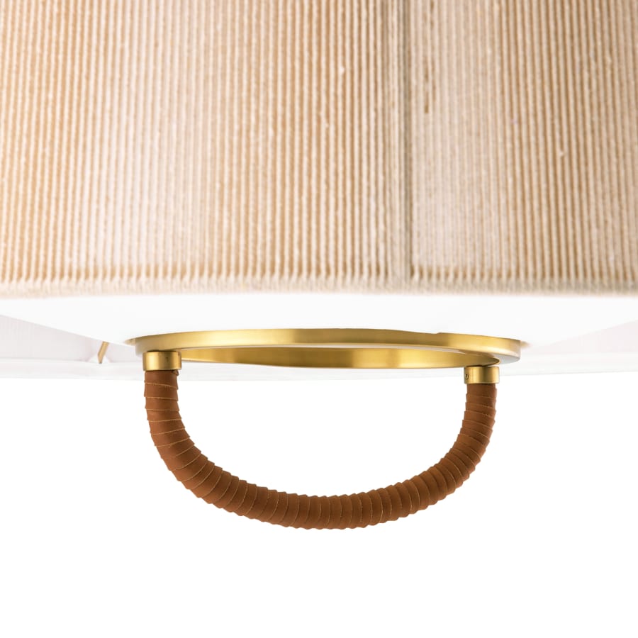 Arteriors Middlebury 6 Light 29" Wide Drum Chandelier