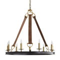 Arteriors Chaney 9 Light 33" Wide Ring Chandelier