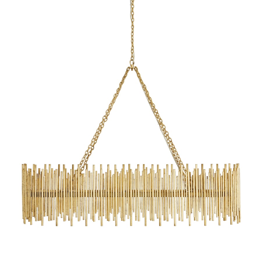 Arteriors Prescott 10 Light 45" Wide Linear Chandelier