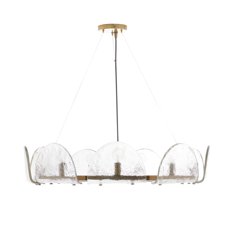 Arteriors Mendez 9 Light 29" Wide Ring Chandelier