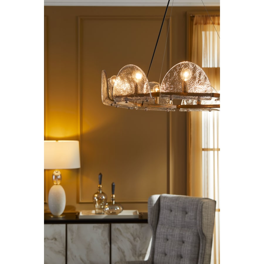 Arteriors Mendez 9 Light 29" Wide Ring Chandelier