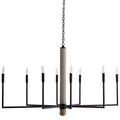 Arteriors Orlando 8 Light 48" Wide Taper Candle Chandelier