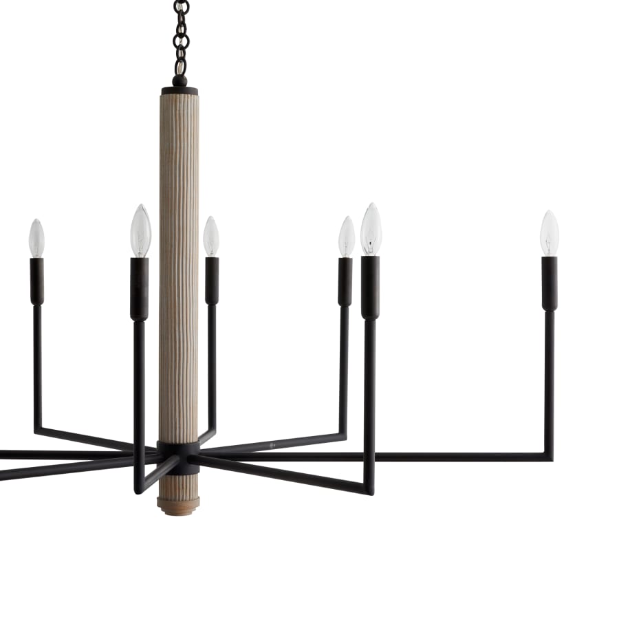 Arteriors Orlando 8 Light 48" Wide Taper Candle Chandelier
