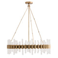 Arteriors Haskell 8 Light 34" Wide Ring Chandelier