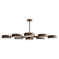 Arteriors Linus Starburst 8 Light 52" Wide Chandelier