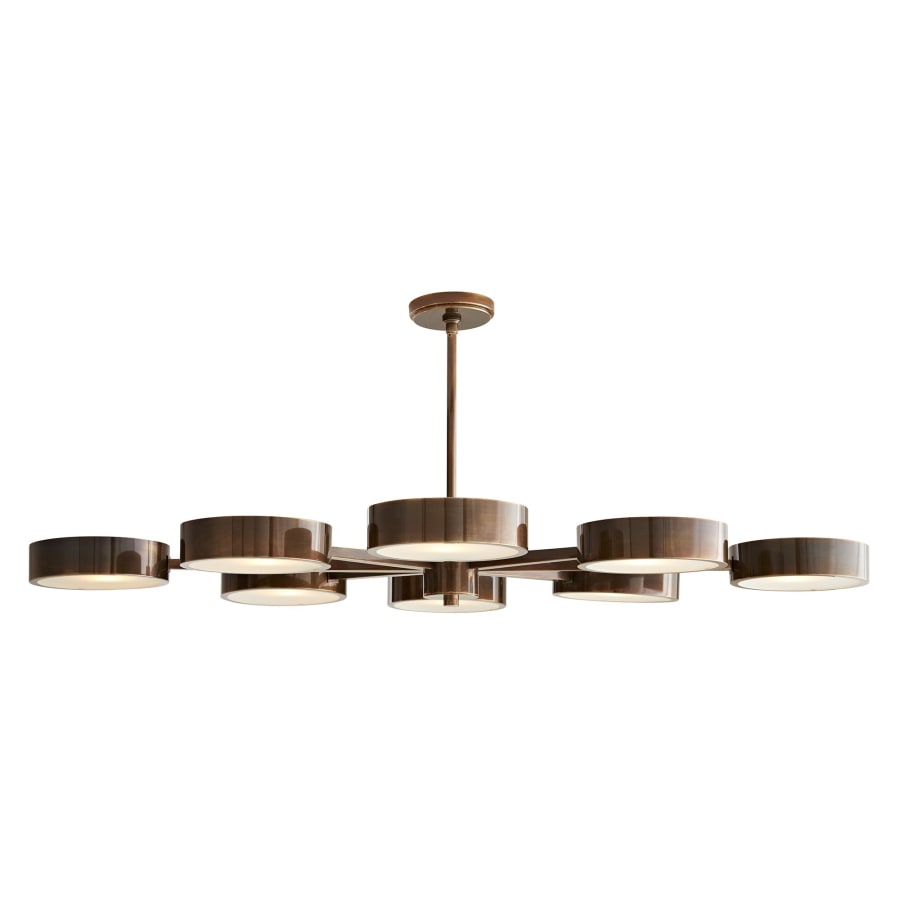 Arteriors Linus Starburst 8 Light 52" Wide Chandelier