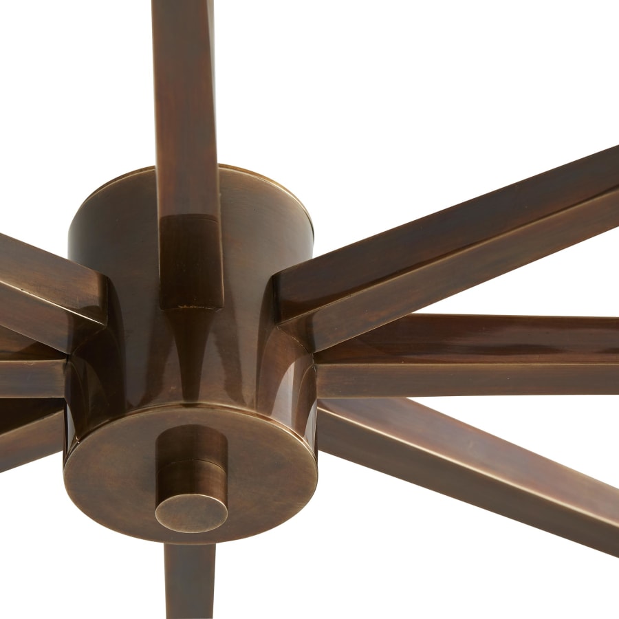 Arteriors Linus Starburst 8 Light 52" Wide Chandelier
