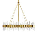 Arteriors Haskell 10 Light 43" Wide Linear Chandelier