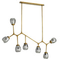 Arteriors Smyth 7 Light 66" Wide Linear Chandelier