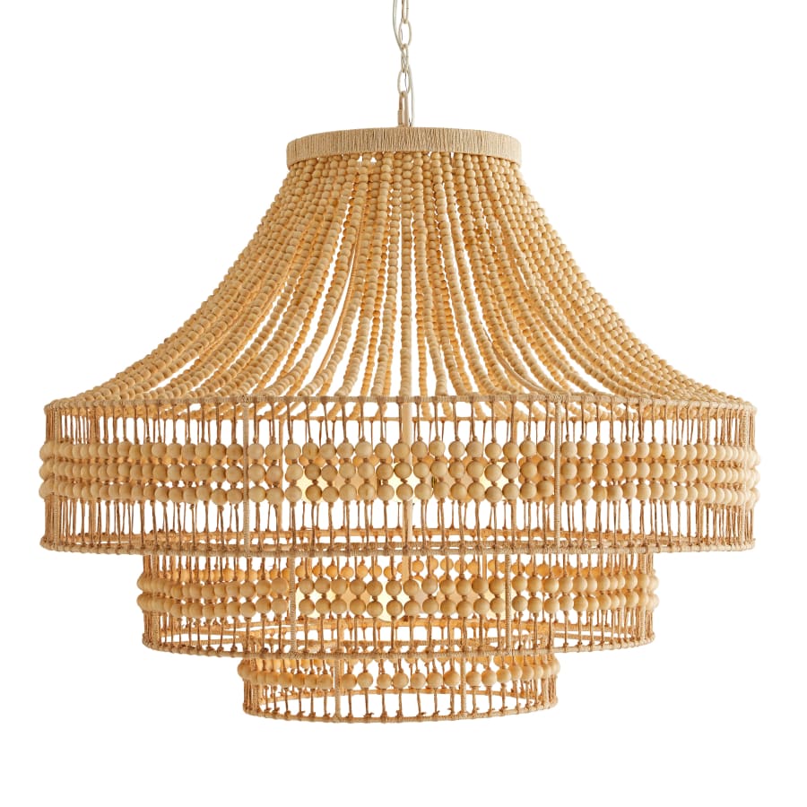 Arteriors Tulane 8 Light 35" Wide Beaded Chandelier