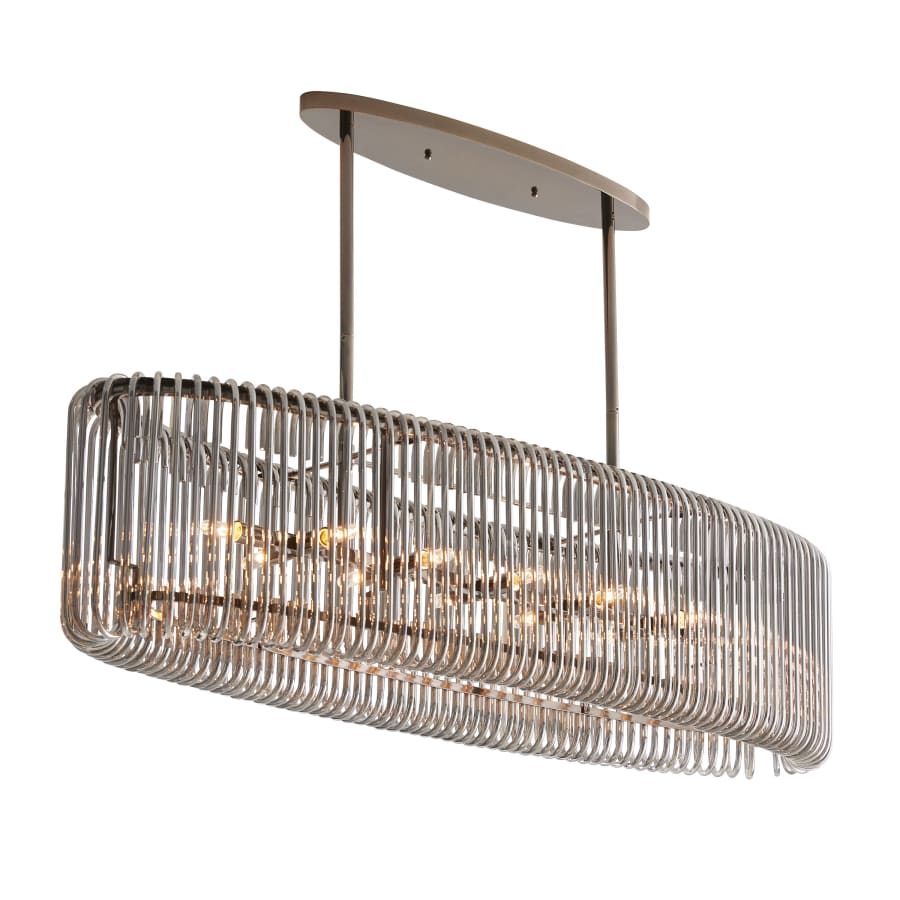 Arteriors Chandler 12 Light 51" Wide Linear Chandelier