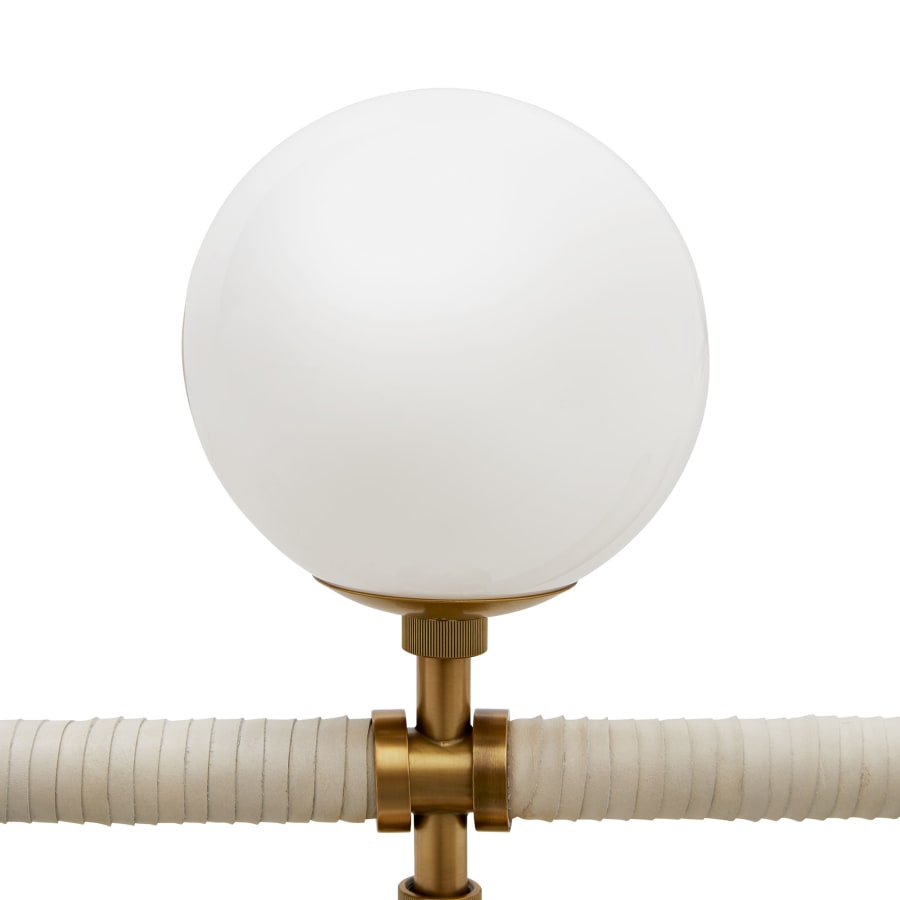 Arteriors Harrison 6 Light 42" Wide Linear Chandelier
