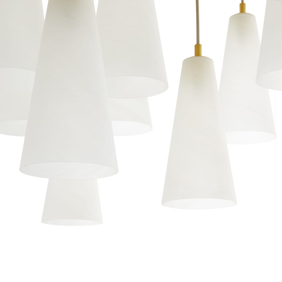 Arteriors Mika 18 Light 41" Wide Chandelier
