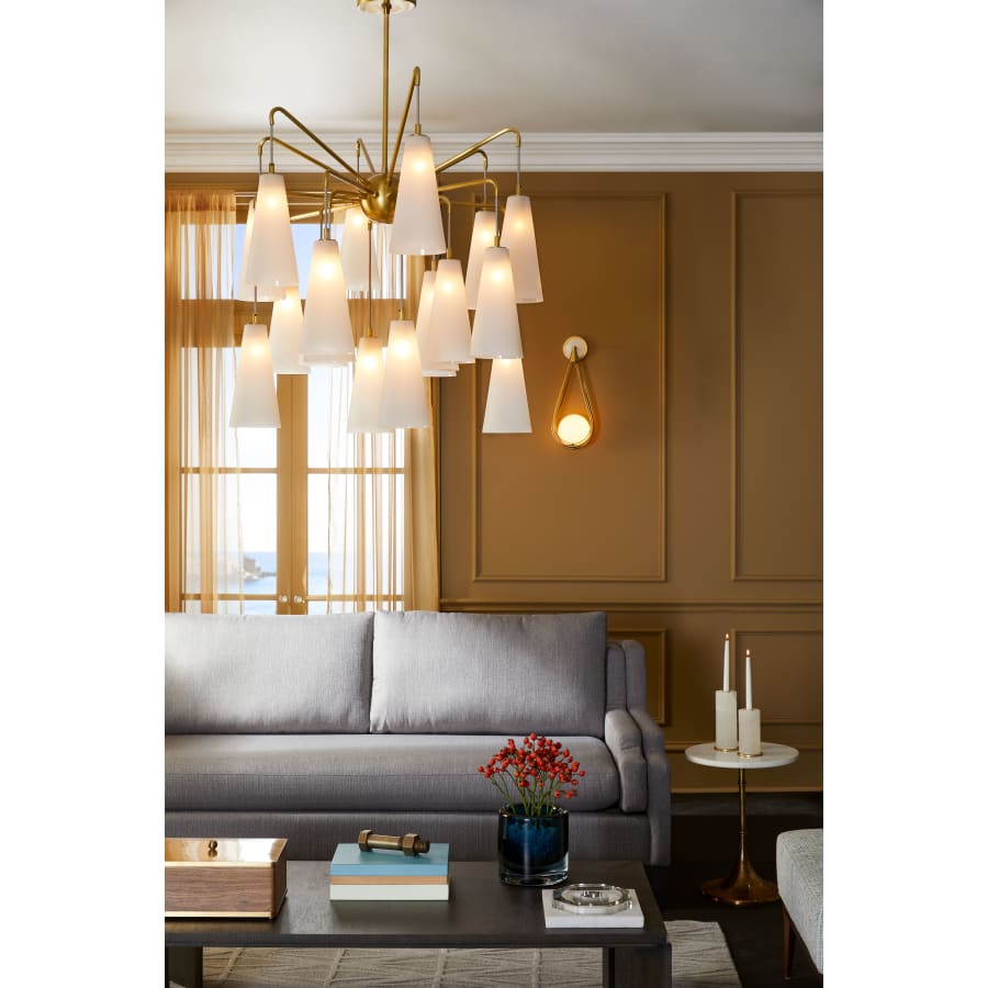 Arteriors Mika 18 Light 41" Wide Chandelier